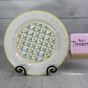 Jepcor International Calico BLACKEYED SUSAN D103 Ceramic 12" Chop Plate Platter